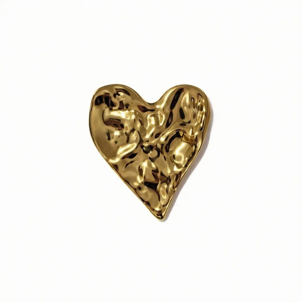 Gold Molten Heart