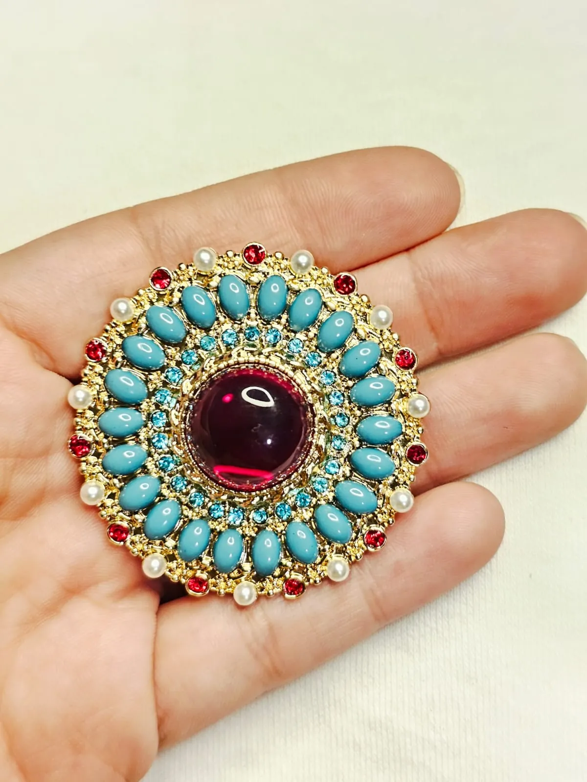 Red Medallion view 2