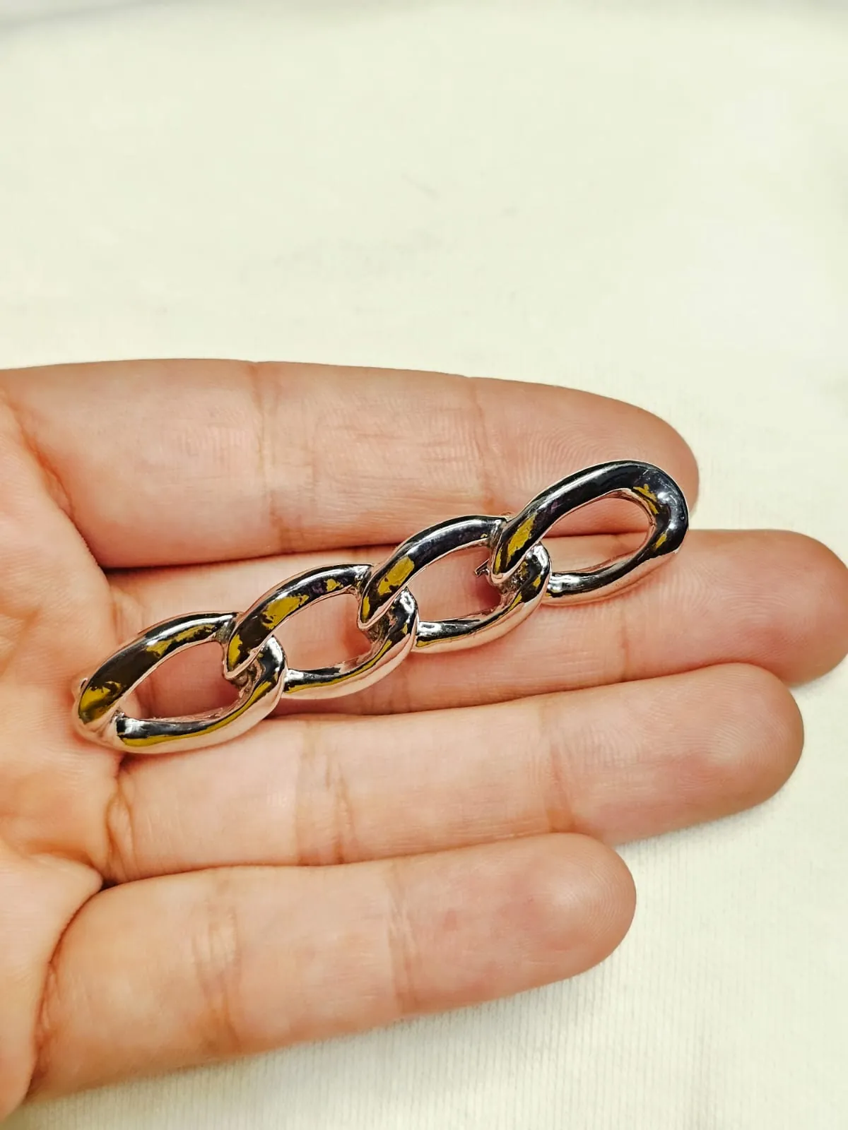 Silver Chain Link view 2